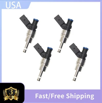 Set of 4 Fuel Injector For AUDI TT 2008-2009 FREETRACK 2009 2.0L L4 Turbocharged - Image 1 of 4