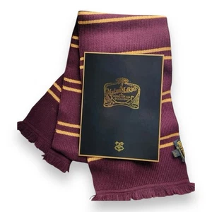 Harry Potter Gryffindor Schal Noble Collection Madam Malkin Box 100% Lammwolle - Bild 1 von 11