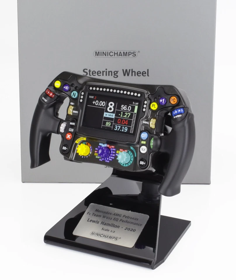 1/2 MINICHAMPS - ACCESSORIES - STEERING WHEEL - VOLANTE F1  MERCEDES GP 24720004 - Immagine 1 di 1