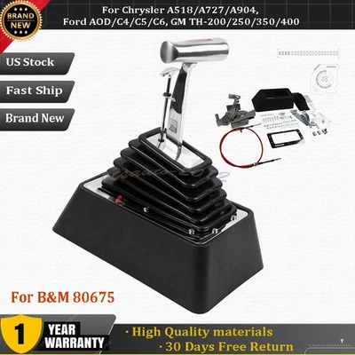 For B&M 80675 Automatic Shifter StarShifter Universal 3/ 4-Speed Transmission - Image 1 of 4