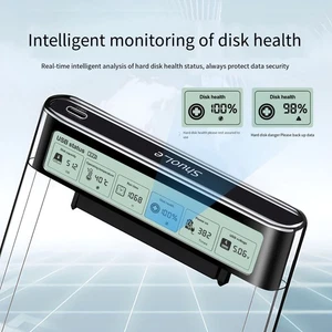 Shuole Compact and Efficient HDD Case with Super Speed Transfers via USB 3 2 - Photo 1/13