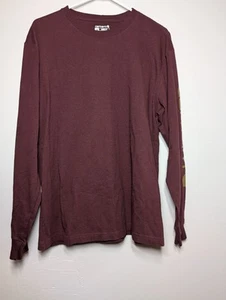 Carhartt Herren Burgund Pullover Shirt M Loose Fit - Bild 1 von 4