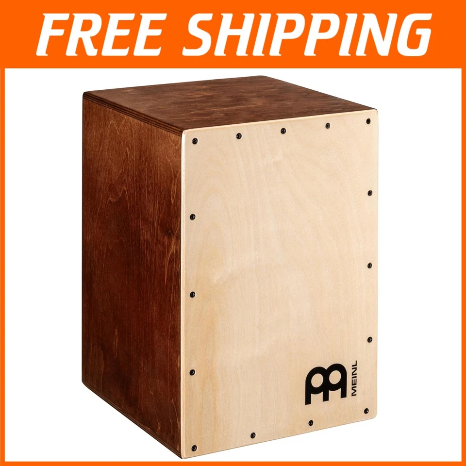 Tambor cajón de abedul báltico marrón claro: aprende percusión fácilmente sin experiencia Foto 1 de 4