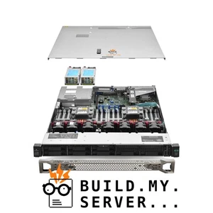 HP ProLiant DL360 G10 Server 2x Silver 4110 2.10Ghz 16-Core 128GB RAM 8x New 1TB - Picture 1 of 5