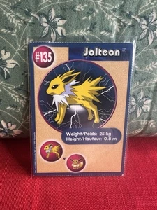 Pokemon Burger King Jolteon #135 PokeTrivia Promo LP - Photo 1 sur 2