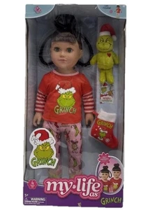 Muñeca My Life As Poseable Grinch 18 pulgadas cabello moreno ojos verdes. ENVÍO RÁPIDO - Imagen 1 de 5