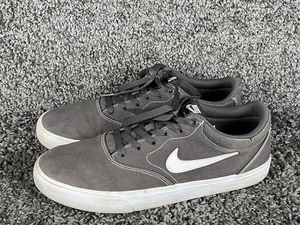 Nike SB Charge Men's Size 11.5 Canvas Skateboard Shoe  Gray CD6279-005 - Picture 1 of 8