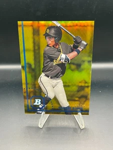 Yendry Rojas 2022 Bowman Heritage Cromo #BHPC-86 San Diego Padres Oro/50 - Imagen 1 de 2