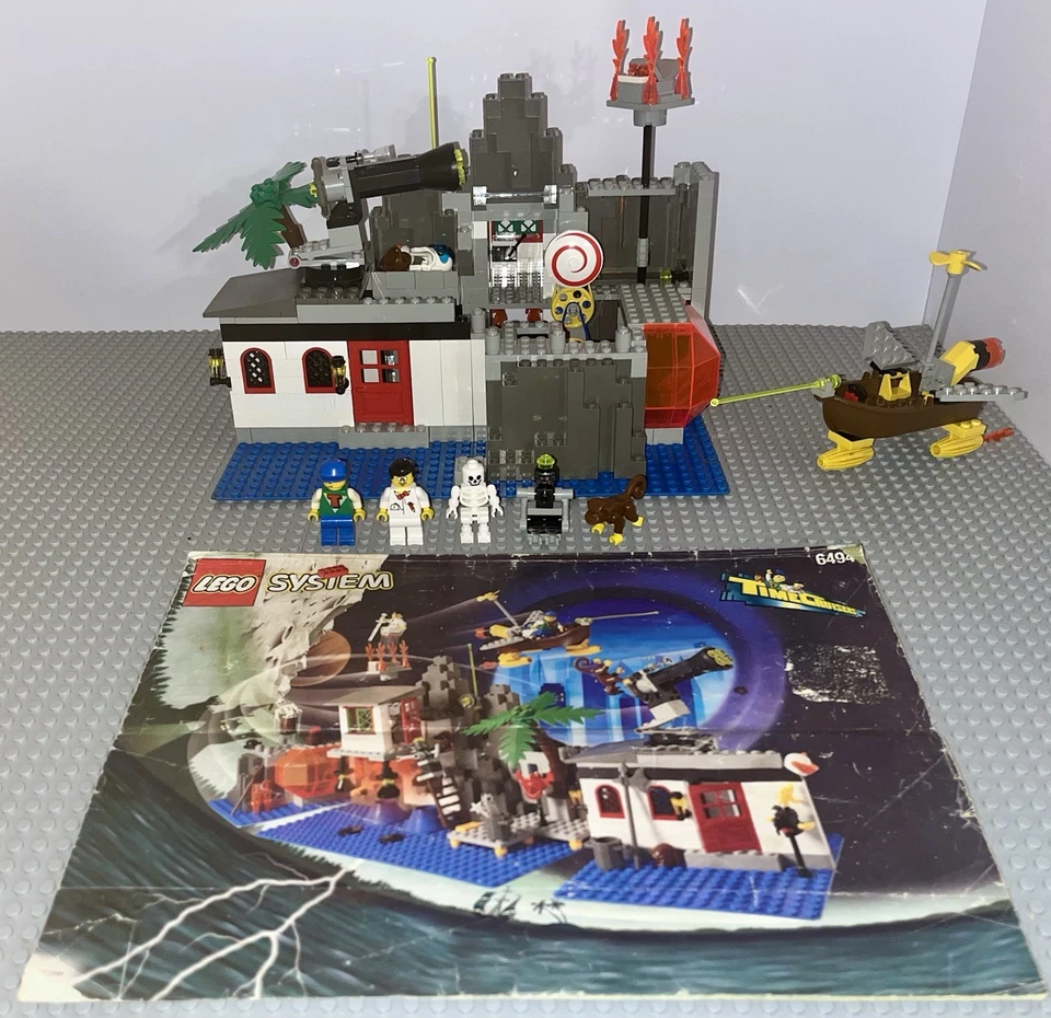 Lego 6494 Time Cruisers/ Twisters Mystic Mountain Time Lab Complete Set Vintage - Image 1 of 4