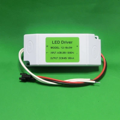 1~50pcs AC LED Driver +Shell 12~18x3W 600mA Power Supply Lamp Light Bulb 36W 54W - Image 1 of 4