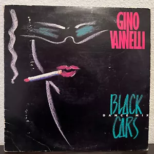 GINO VANNELLI - Black Cars - 12" Vinyl Record Single - VG+ - Picture 1 of 3