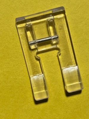 Good Housekeeper Sewing Machine Snap-On Open Toe Embroidery Presser Foot - Image 1 of 4