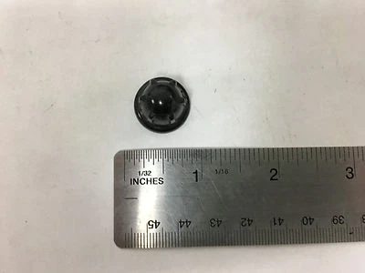 Vintage Small Black Bakelite Fluted Knob Radio - Image 1 of 4