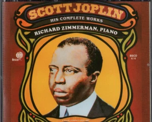 Scott Joplin: His Complete Works BY Richard Zimmerman 4 CD'S NEW & SEALED - Imagen 1 de 6