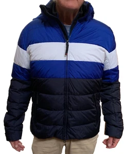 Bogner Men's Lars3 Down Ski Jacket Size US 40 / ML / EU 50 in Blue, Navy & White - Picture 1 of 9
