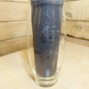 Princess House Vase Heritage Crystal Etched Design 10.5 in. Swanky Barn - Picture 1 of 12