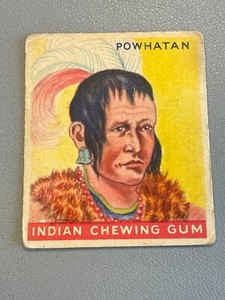 1933 Goudey Indian Gum #31 Powhatan