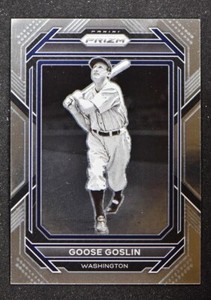 2023 Prizm Baseball Base #189 Goose Goslin - Washington Senators