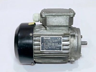 REXROTH 3 842 532 421 ASYNCHRONOUS MOTOR 3 PHASE 230/400VAC,0.25KW 3842532421 #1 - Image 1 of 4