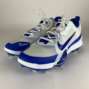 Nike Force Zoom Trout 9 weiß Metall Baseball Stollen FB2907-101 Herren Größe 13 neu - Bild 1 von 7