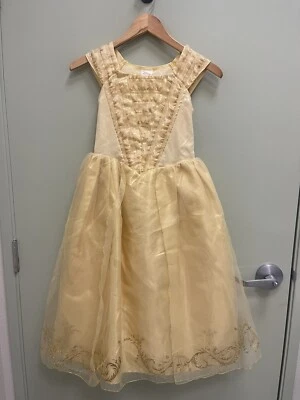 Vestido de Vestir de Disfraz Belle de la Tienda Disney Princesa Niña Talla 7/8 La Bella & La Bestia Foto 1 de 4