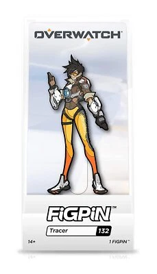 Pin coleccionable FiGPiN Overwatch Tracer con vitrina premium Foto 1 de 3