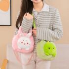 Large Capacity Cosmetic Bags Girl's Plush Shoulder Bag Snack Bags Coin Purse
