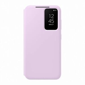 Samsung EF-ZS911CVEGWW Galaxy S23 Wallet Case, Lilac, Smart View Lilac Smart Vie