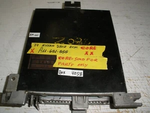 77 NISSAN 280Z ECM CORE *NON-WORKING* A11601000/ A11-601-000  ((BOX -4058 )) - Picture 1 of 2