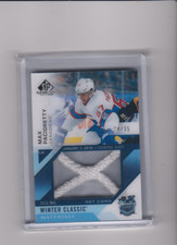 16-17 2016-17 SP GAME USED MAX PACIORETTY WINTER CLASSIC NET CORD /35 CANADIENS