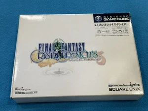 Final Fantasy Crystal Chronicles Limited Edition Box GBA Cable Nintendo GameCube - Picture 1 of 7