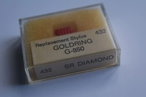 GOLDRING G-850 STEREO - STYLUS NOS NEW Turntable - Imagen 1 de 3