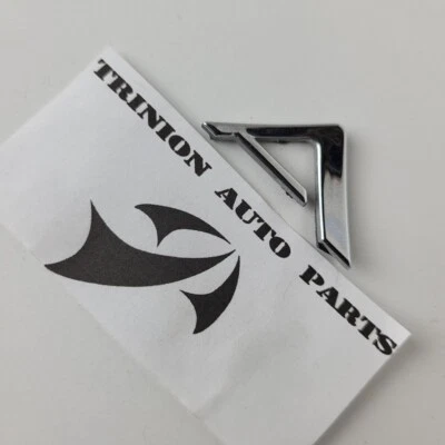 Nissan Altima 1995-1997 emblema maletero trasero logotipo placa de identificación letra A cromo OEM Foto 1 de 3