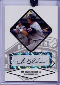 2004 Ian Bladergroen Autograph Rookie Mint BLACK Auto RC #/25