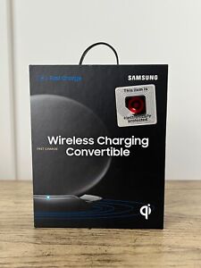 Samsung Fast Charge Qi Wireless Charging Convertible Stand Black W/ Wall Charger