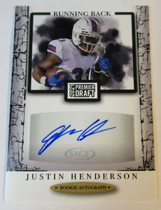 2021 SAGE Justin Henderson Rookie Autographed Card (#725L) - Picture 1 of 2