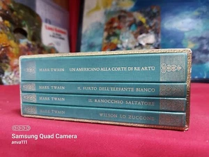 Mark Twain - 4 LIBRI CON CUSTODIA - Ed. Rizzoli (sotto i titoli) - Foto 1 di 7