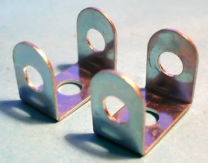 DOS Meccano zinc estrecho doble soporte parte 811 - Imagen 1 de 1