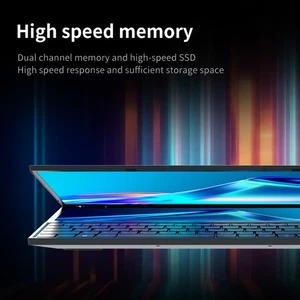 16in Dual Screen Laptop For Windo-ws 11 For Core I7 Processor 16GB 64GB Supp NEW - Afbeelding 1 van 18