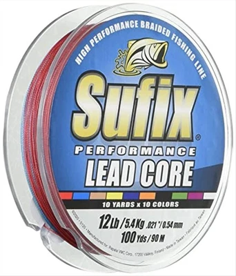Sufix Performance Lead Core 100 Yards Metered Fishing Line 12-Pounds - image 1 of 4