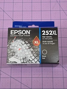Cartuccia inchiostro nero originale Epson 252XL T252XL120 - spedizione gratuita - Foto 1 di 5