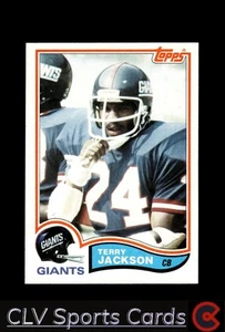 Fußball Sport Topps Terry Jackson New York Giants Near Mint or Better - Bild 1 von 2