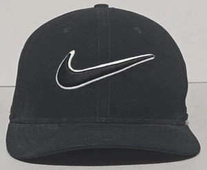 Nike Golf All Black Stretch For Unisex Hat Size SM-MED, Nike Swoosh Embroidered - Bild 1 von 8