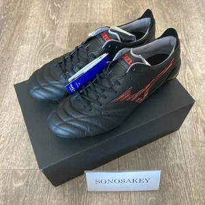 MIZUNO MORELIA NEO IV JAPAN MIX P1GC2530 00 Black × Ruby Red New in Box from JPN - Picture 1 of 12