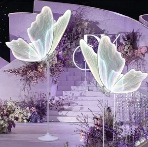 Lámpara de pie colorida mariposa 1/2 pieza decoración de techo utilería para boda fiesta - Imagen 1 de 16
