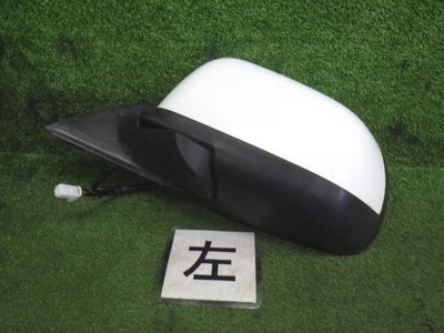 JDM 2012 Nissan Leaf AZE0 Left Door Mirror 5P QM1 White 96302-3NE1E Tested - Image 1 of 4