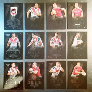 Juego de equipo base Elite 2016 NRL (12 cartas) St George Illawarra Dragons - Imagen 1 de 2