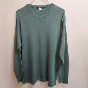 Peruvian Connection Men's Knit Sweater 100% Pima Cotton Size Medium/Large - Picture 1 of 6