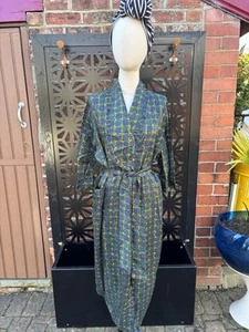 vintage ladies 1950’s dressing gown House Coat - Picture 1 of 7