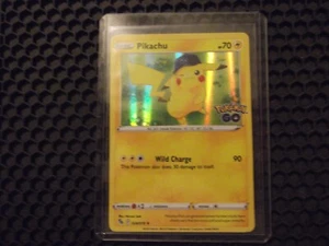Pikachu 027/078 Pokemon Go Holo Pokemon Card Brand New! - Picture 1 of 6